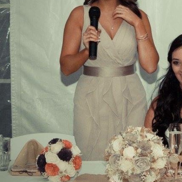 VERA WANG BRIDESMAID DRESS - Picture 4 of 6